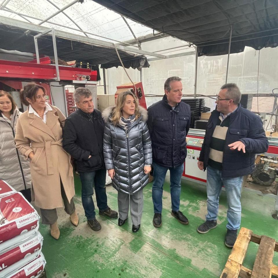 Visita consejero Camín Real de la Mesa